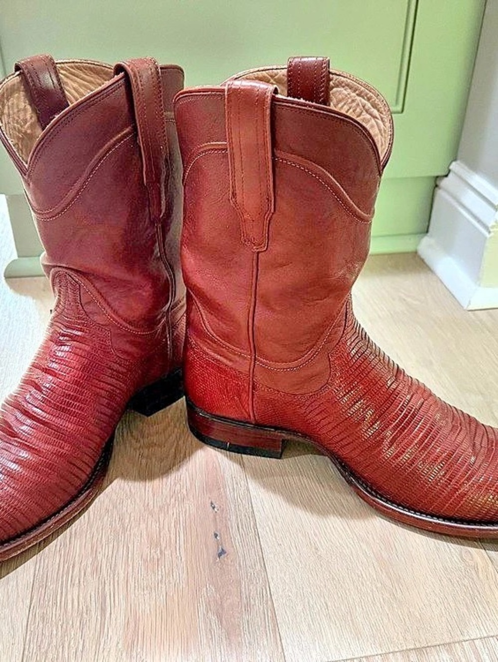 Tecovas The Doc Leather Western Boots Brown US 11